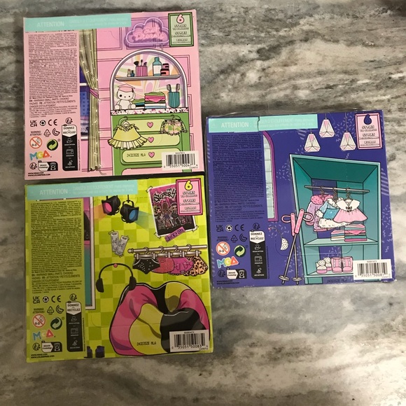 LOL Surprise Mix and Match Accessories 3-Pack Lot Children’s Toy - Picture 2 of 2